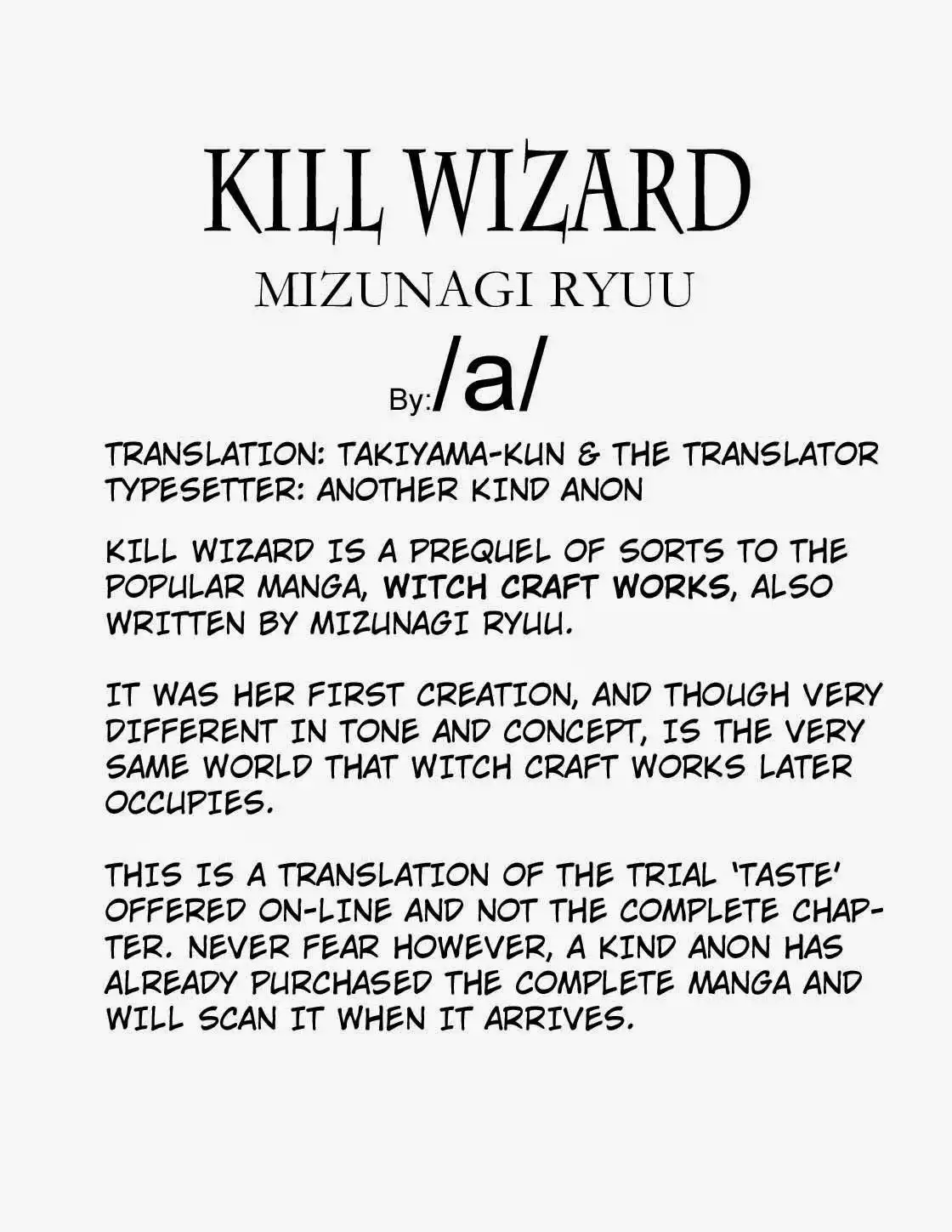 Kill Wizard Chapter 1.001 2